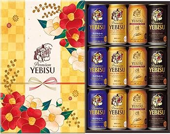 Amazon.co.jp: 【EC限定】ヱビス4種12本 お歳暮ギフト YBF3DEC